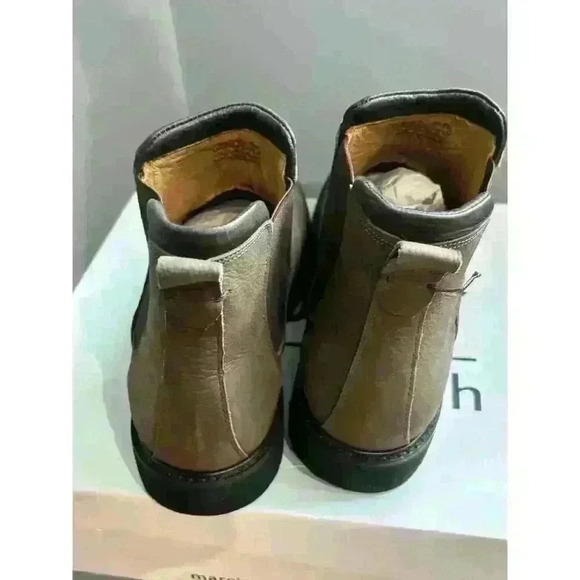 MJNY by Marc Joseph NY Austin Chelsea Boot Truffle Washed Grainy Sz 10 / EU 43.5 - Picture 5 of 9